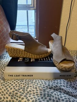 Open-Toe Wedge Sandals