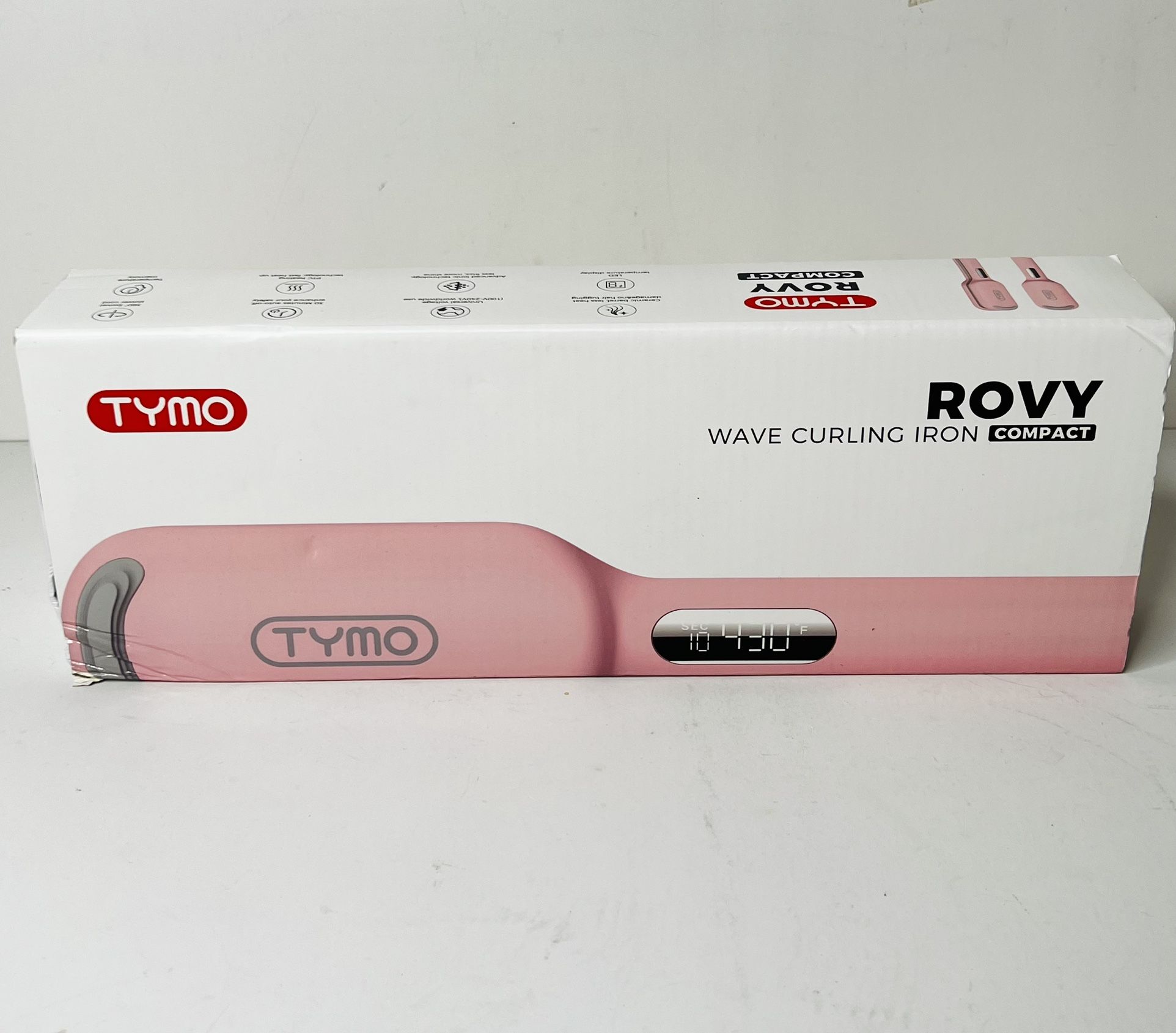 TYMO ROVY 3 Barrel Curling Iron Hair Crimper Waver, 1in