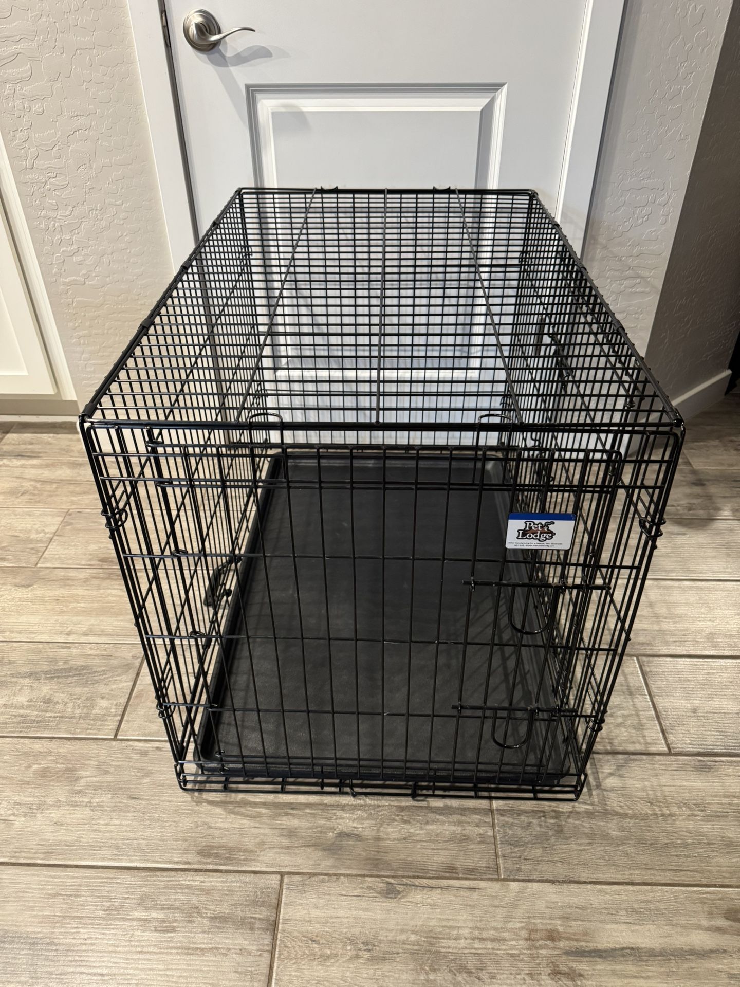 Large 36” Dog Crate Kennel With 2 Doors