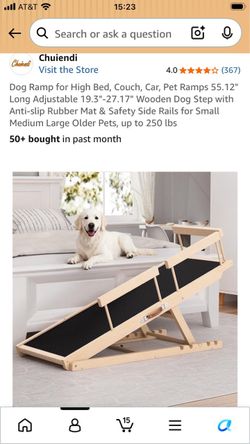 Wooden Ramp for Pets - Folds Flat