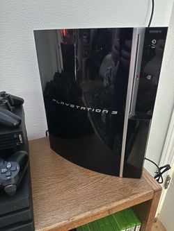 Fat Playstation 3 PS3 CECHL01 Model 80gb 2 controllers + games
