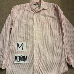 Wrangler Men's Western Breast Cancer Awareness button-down shirt (Style MTP257M)