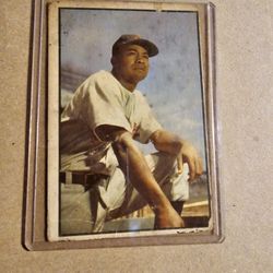 Larry Doby Baseball Card