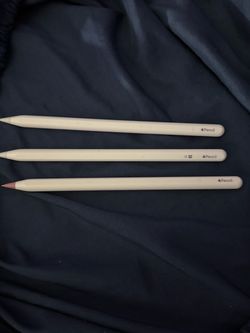 3 APPLE PENCILS 2nd GEN