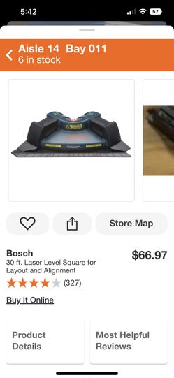 Bosch Laser Level Square