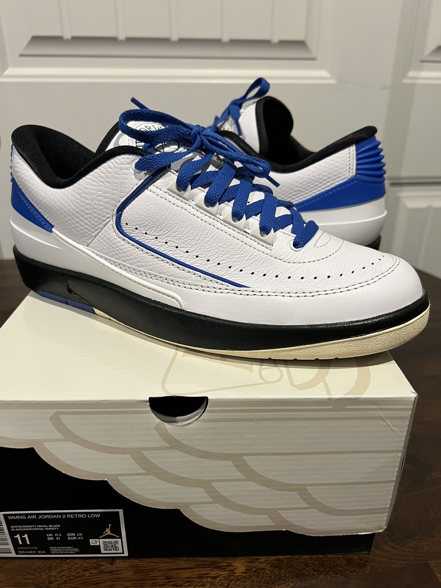 Nike Air Jordan 2 Low Retro Royal
