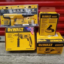 Dewalt tools, READ DESCRIPTION FOR PRICES ( New)