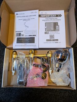 GLACIER BAY Aragon 3 Handle 1-Spray Tub and Shower Faucet