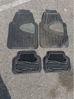 Goodyear Set Tough Rubber Universal Floor Mats for car suv or trucks