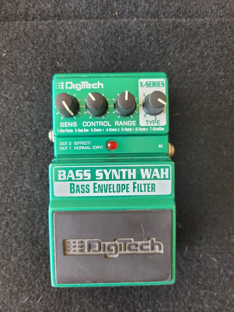 Digitech X-Series Bass Synth Wah Pedal