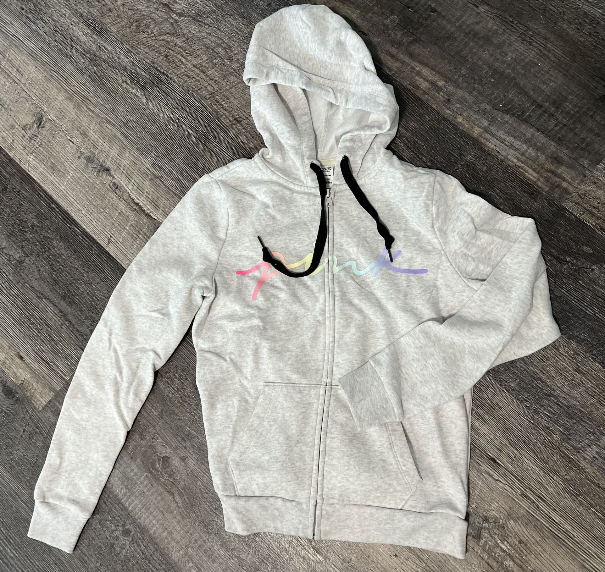 Light Grey Pink VS Sweater/Zip Up/Hoodie