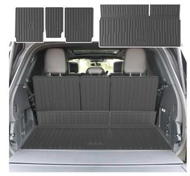 Xipoqix Cargo Mat Backrest Mat Compatible With 2025 2026 Ford Expedition
