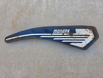 Monark Super Deluxe Mens Bike 26" Bicycle Horn Right Tank