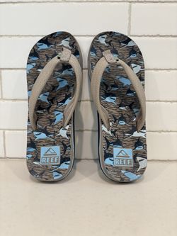 Youth Reef Sandals/Flip Flops, Size 3