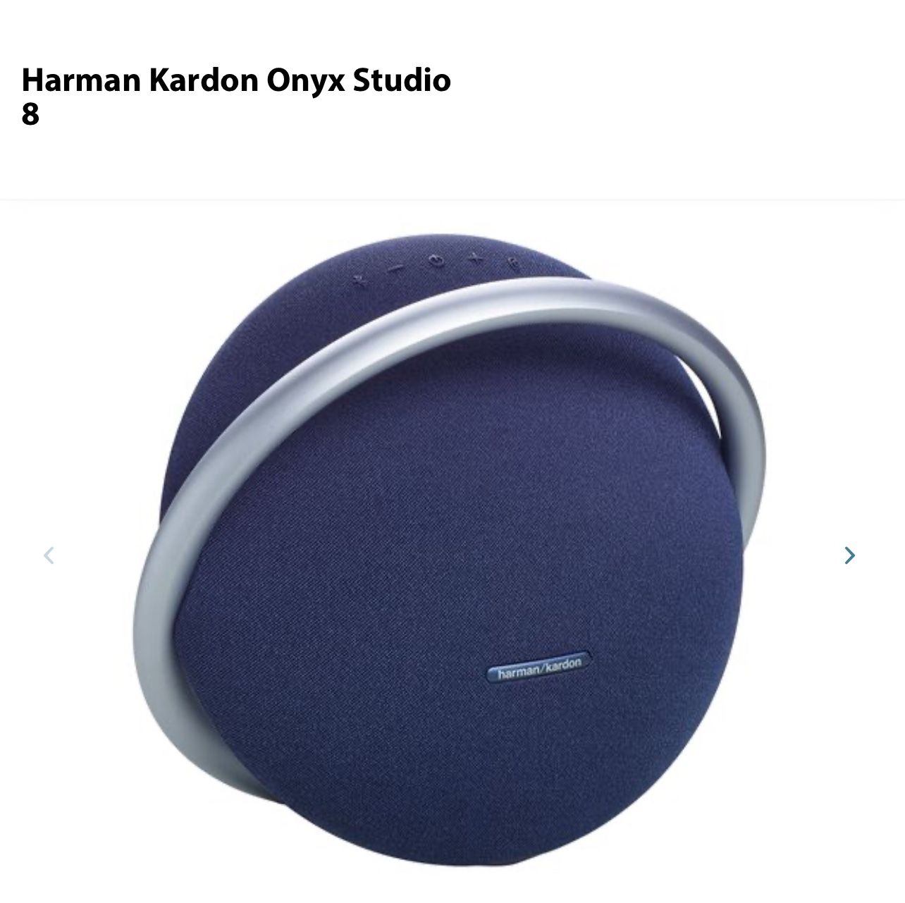 Harman Kardon - Onyx studio 8 - Black Bluetooth Speaker