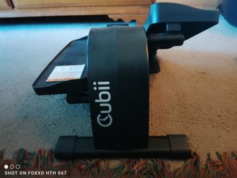 Qubii Jr. Desk Elliptical w/built in Display Monitor