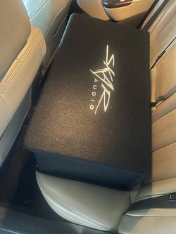 SKAudio Carpeted Subwoofer Enclosure Box