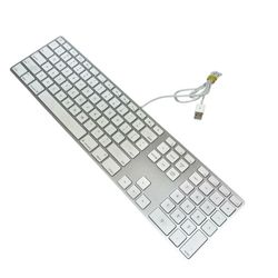 Apple Full Size Wired USB Keyboard Numeric Keypad Aluminum A1243