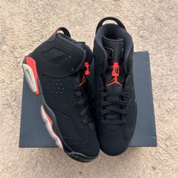 Infared Jordan 6s Size 7y