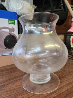Tall Glass Flower Vase