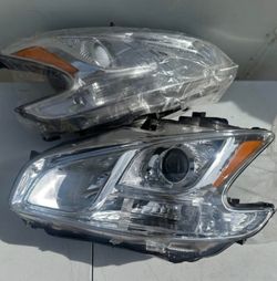 09-14 Nissan Maxima Projector Headlights Luces Calaveras Micas Faros Focos Faroles