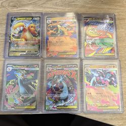 Lot of 6 Pokemon Cards