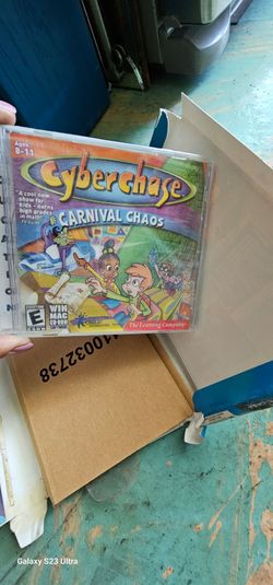 Vintage Cyberchase Carnival Chaos PC/Mac CD-ROM New Game Box Not Good Condition