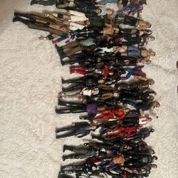 Huge Action Figures Lot