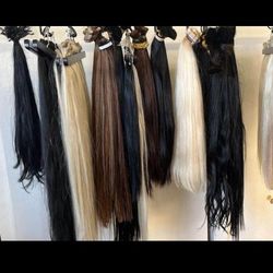 Human Hair Extensions/ Extensiones De Cabello Humano