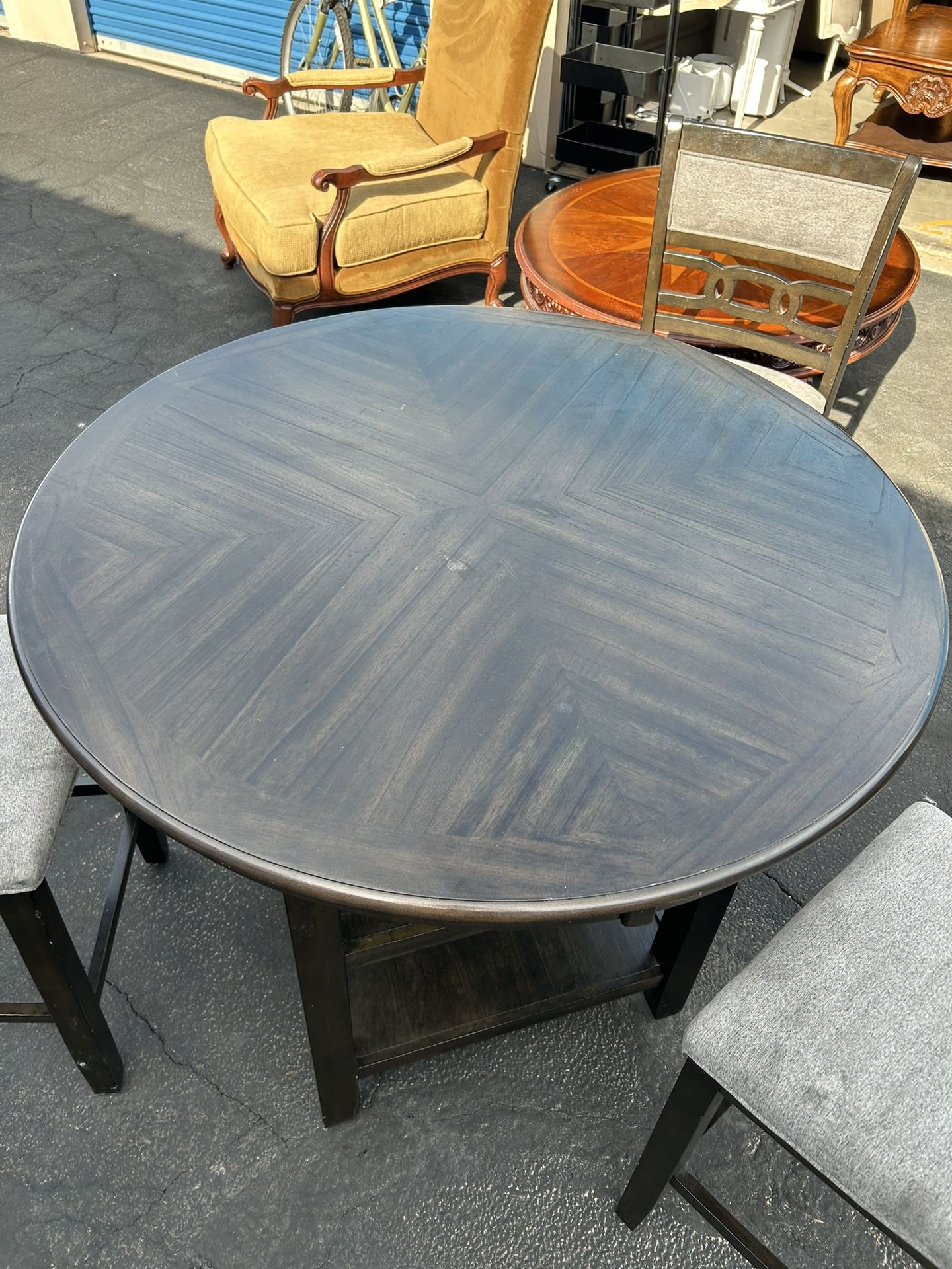 Dining Table Set With 3 Chairs