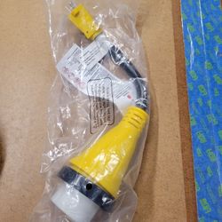 15 amp to 50 amp RV power cord plug