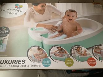 Whirlpool bubbling spa and shower