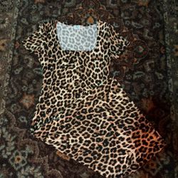 Leopard Midi Dress