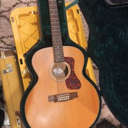 Guild  12 String Acoustic Electric Guitar F-2512E