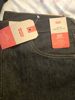Levis 501 shrink to fit