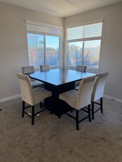 Dining Room Table With Six Chairs