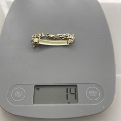14 gram 14kt bracelet