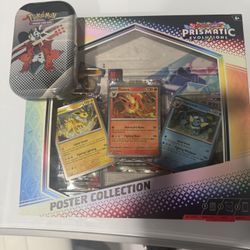 Pokémon Scarlet & Violet Prismatic Evolution & Unova Mini Tin