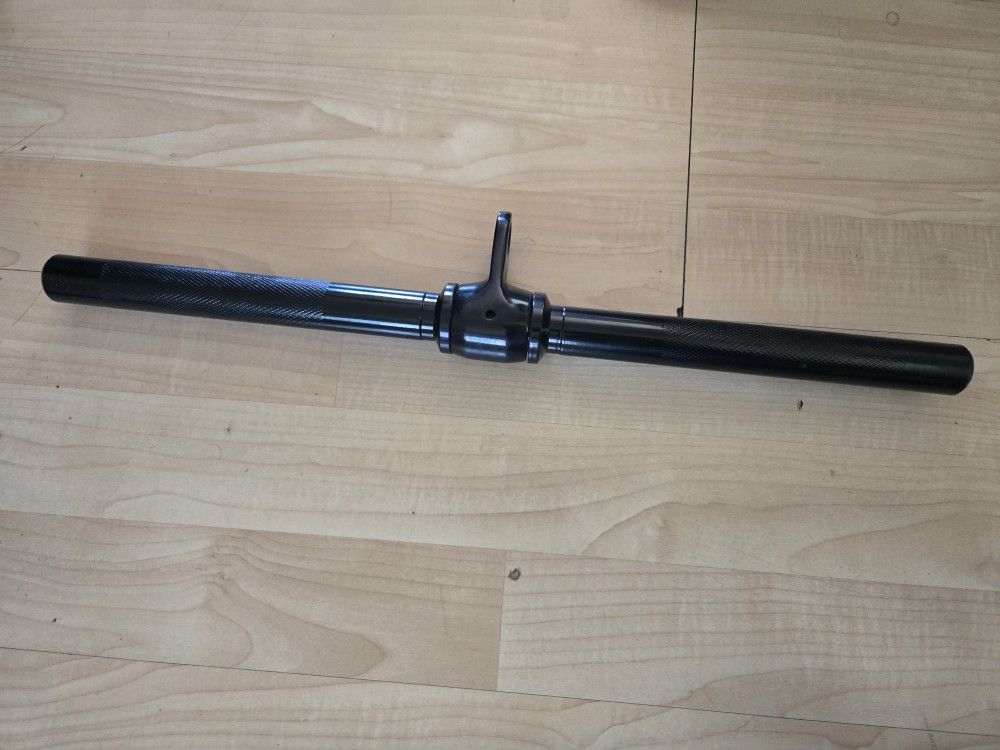 New Cable machine curl bar attachment