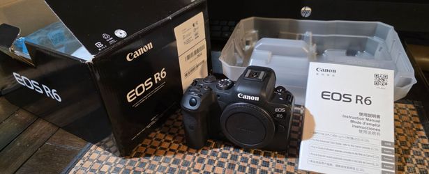 Canon EOS R6 Mirrorless Camera (Body Only)