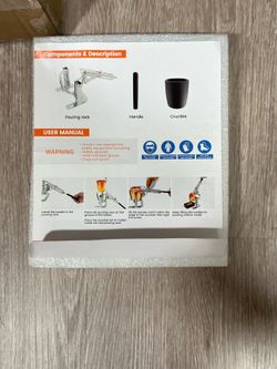 Nelyrho hand-held crucible pouring tool