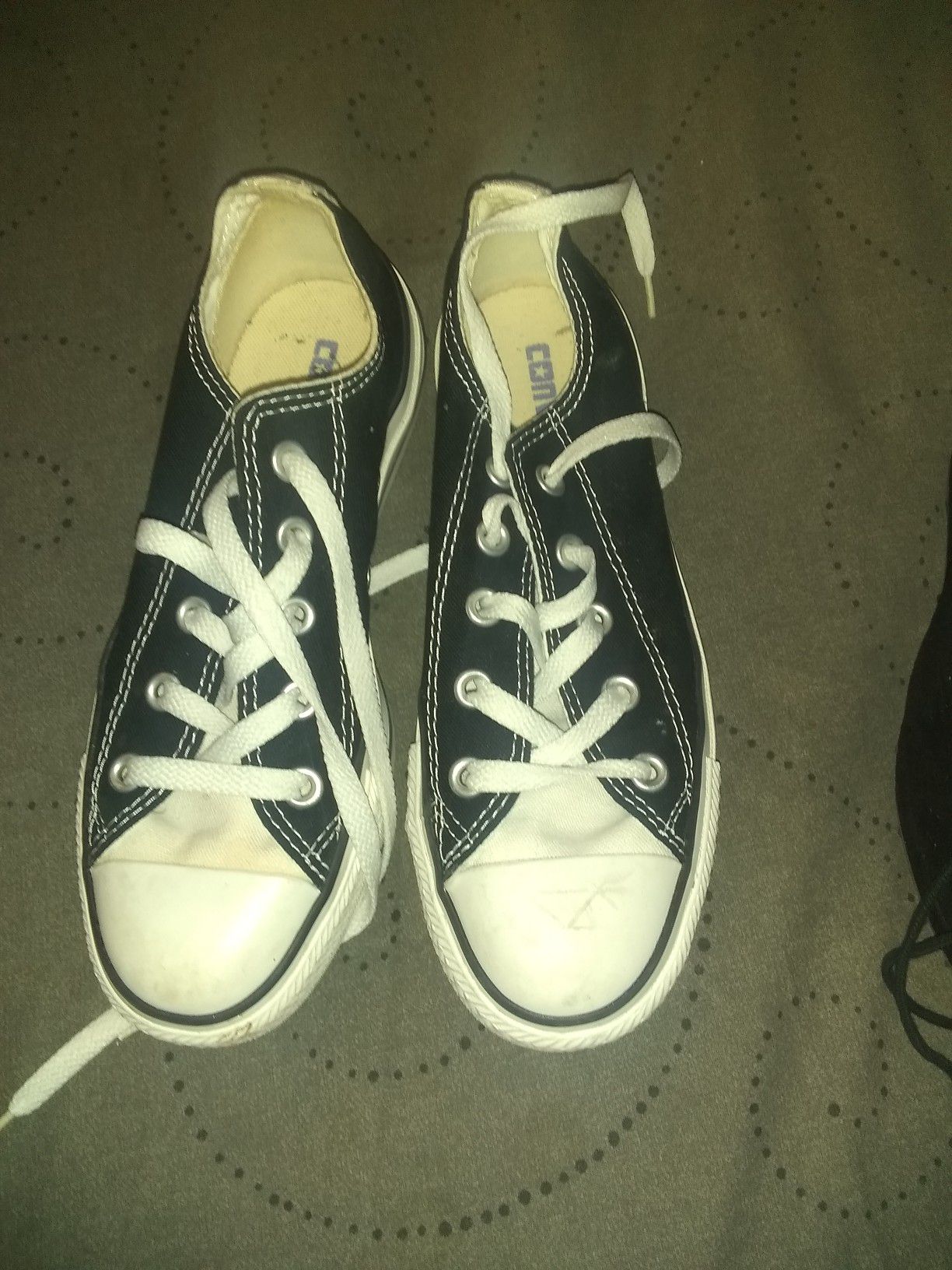 Black and White Converse All Stars