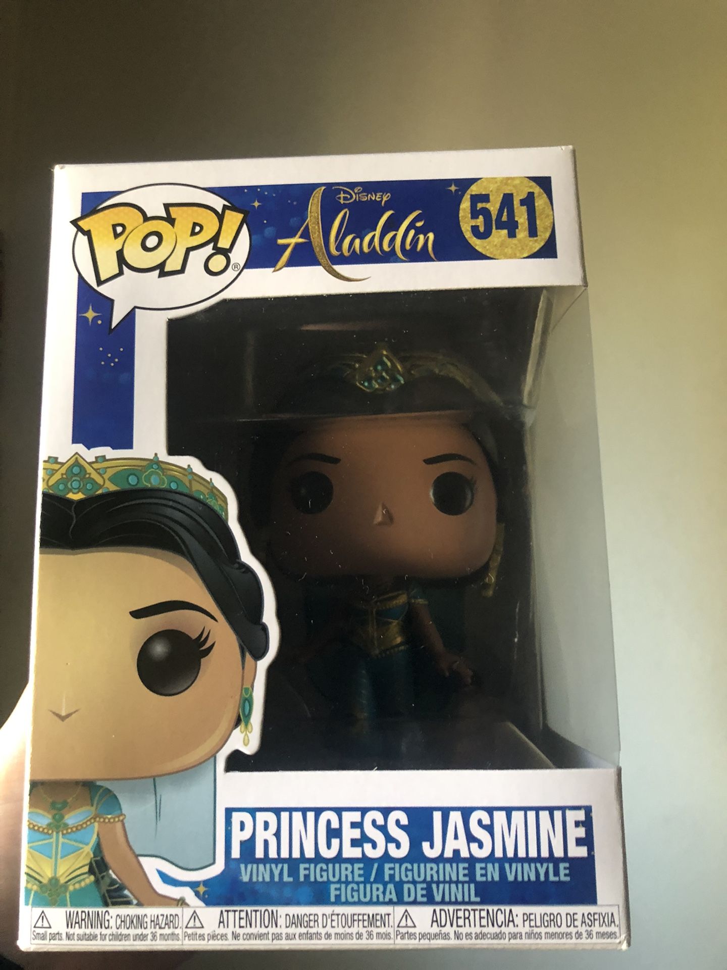 Funko Pop Disney Aladdin Princess Jasmine #541 