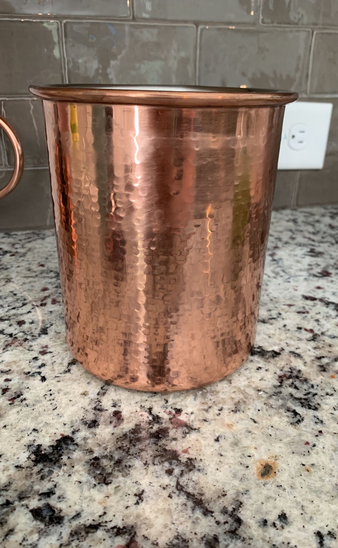Copper Utensil Crock