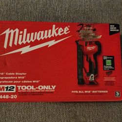 Milwaukee Cable Staple Gun.