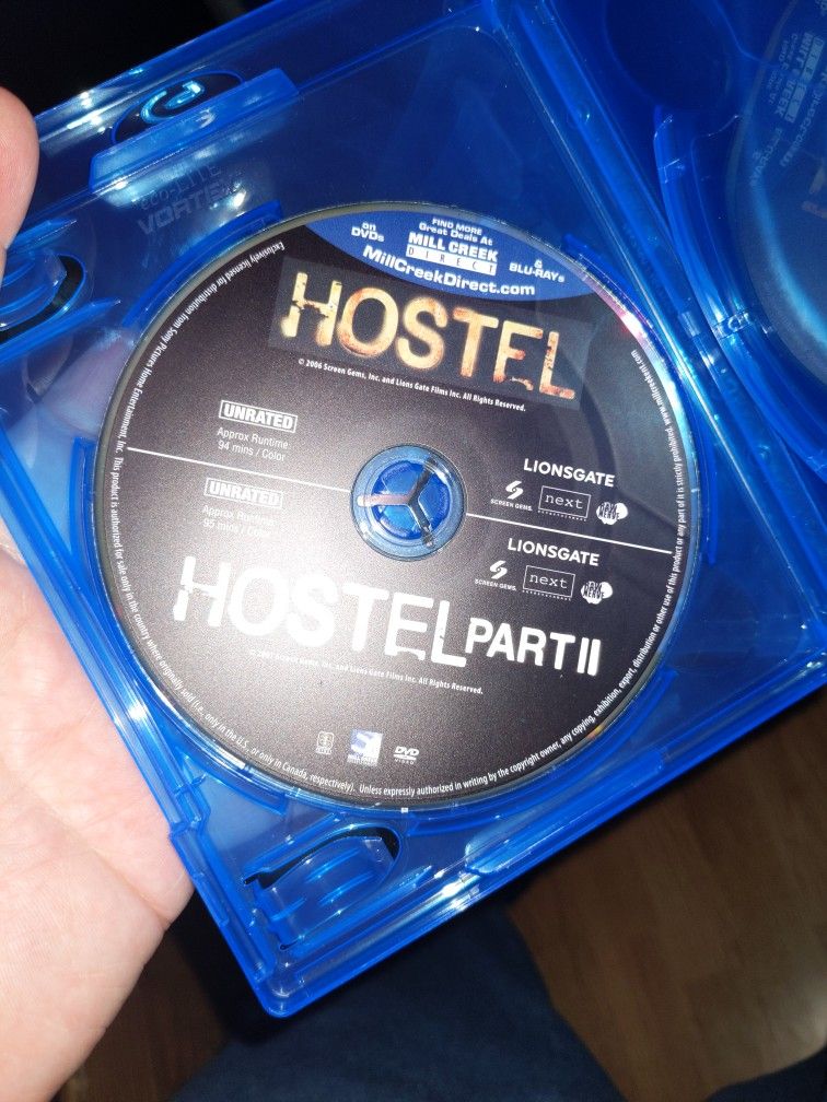 Hostel 1 And 2 Double Feature Dvd