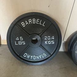 Standard Barbell Weights