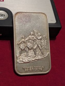 1973 Yankee Doodle 1oz silver .999 ~ United States coinage Corp.