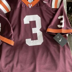 Virginia Tech Youth  Nike Jersey . #3. Large 16-18. New
