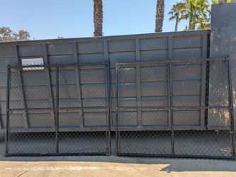 13 ft double swing gate